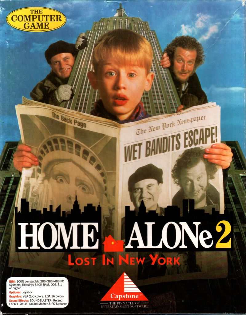 Home Alone 2 - Lost In New York box art