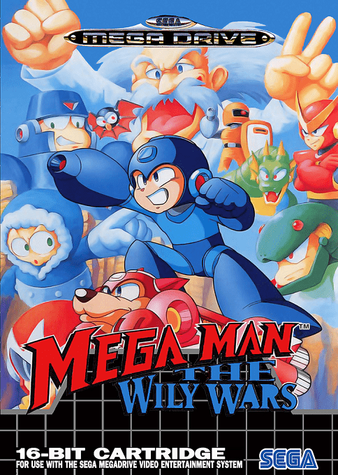 Mega Man - The Wily Wars — box-2D (CUS)