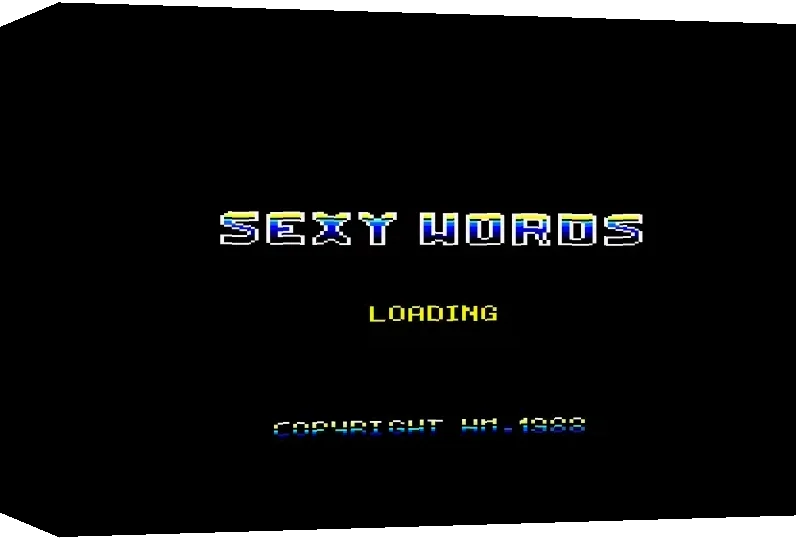Sexy Words — box-3D (WOR)