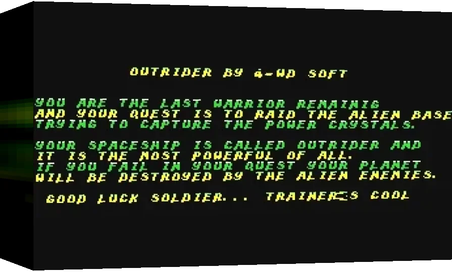 Outrider — box-3D (WOR)