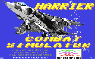 Harrier Combat Simulator — sstitle (WOR)