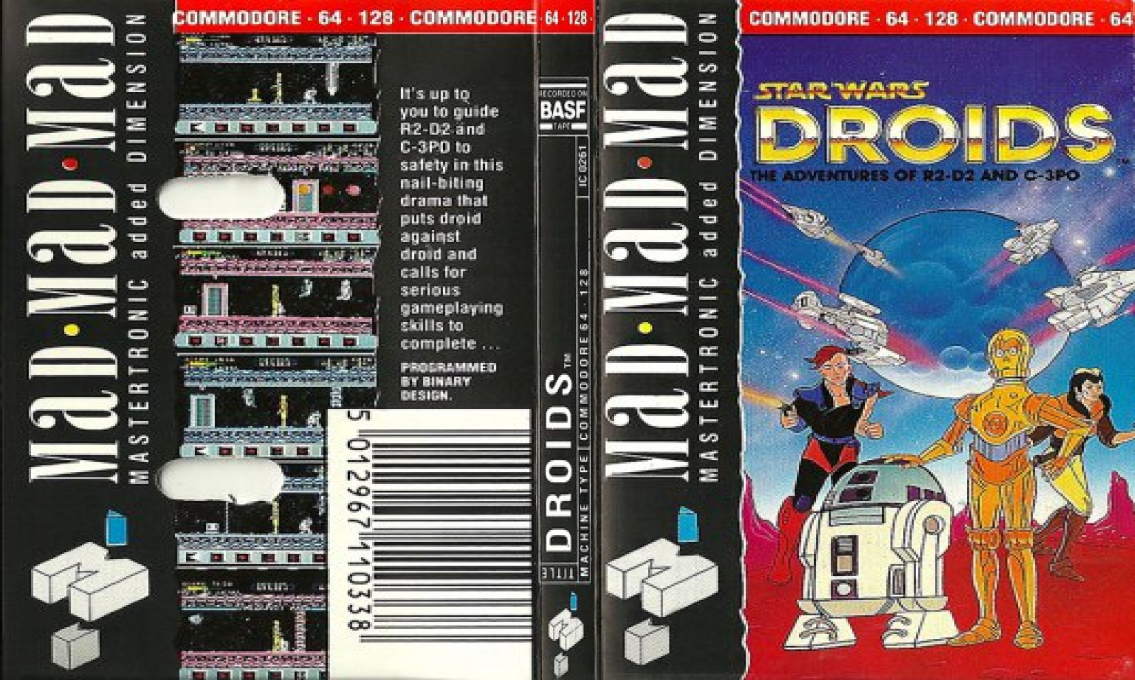 Star Wars - Droids (Mastertronic) — box-texture (EU)