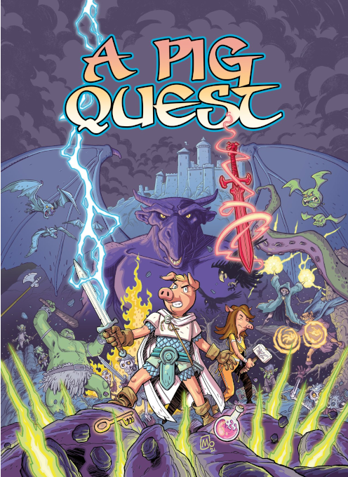 Pig Quest, A box art