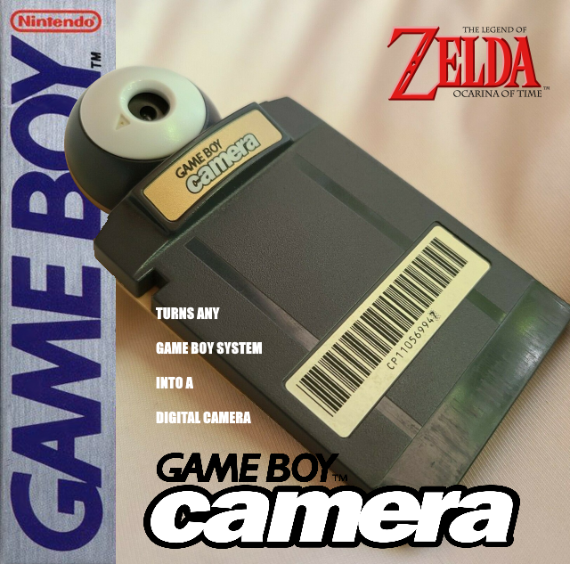 Game Boy Camera Gold box art