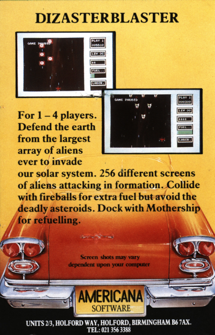 Dizasterblaster — box-2D-back (EU)