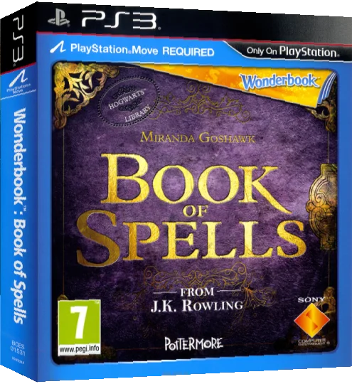 Wonderbook - Book of Spells — box-3D (EU)