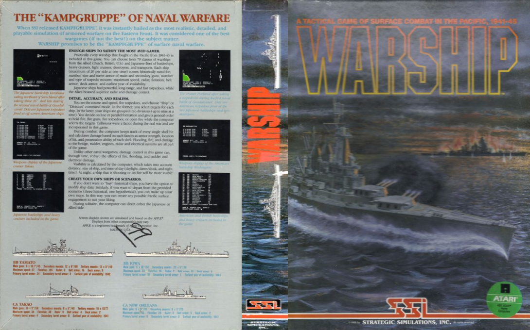 Warship — box-texture (US)