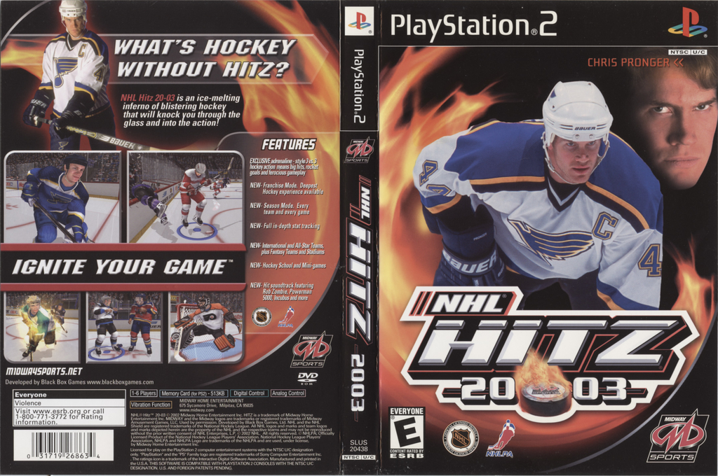 NHL Hitz 2003 — box-texture (US)