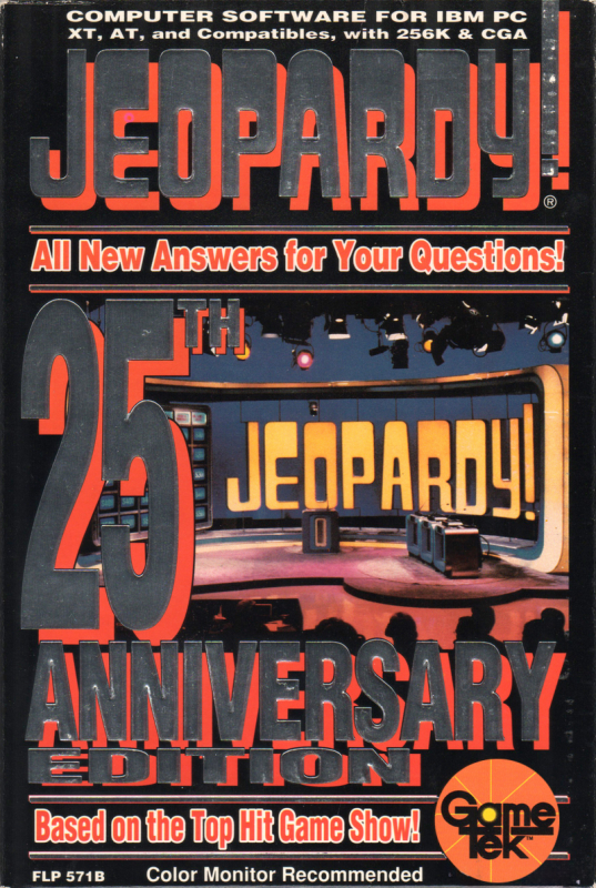 Jeopardy! 25th Anniversary Edition box art