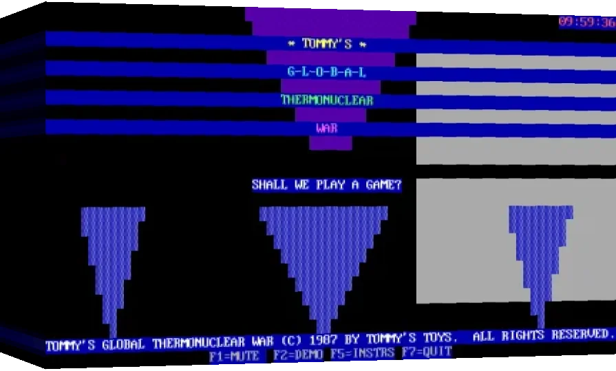 Tommy's Global Thermonuclear War — box-3D (WOR)
