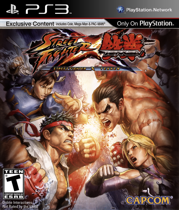 Street Fighter X Tekken box art
