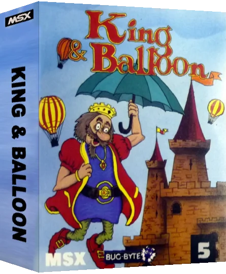 King & Balloon — box-3D (EU)