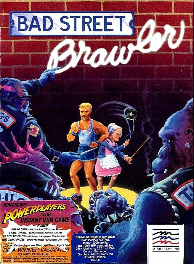 Bad Street Brawler box art