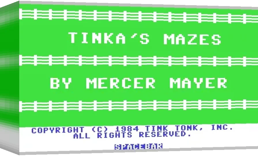 Tink! Tonk! - Tinka's Mazes — box-3D (WOR)