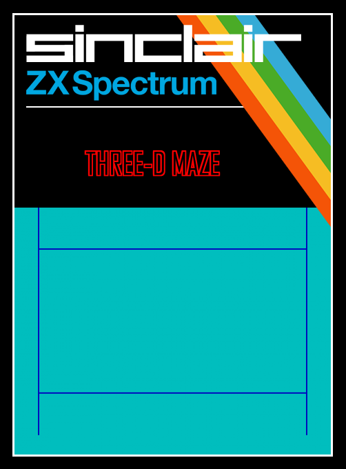 Three-D Maze box art
