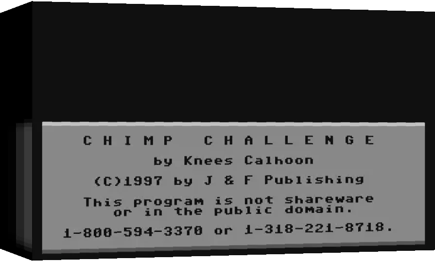 Chimp Challenge — box-3D (WOR)