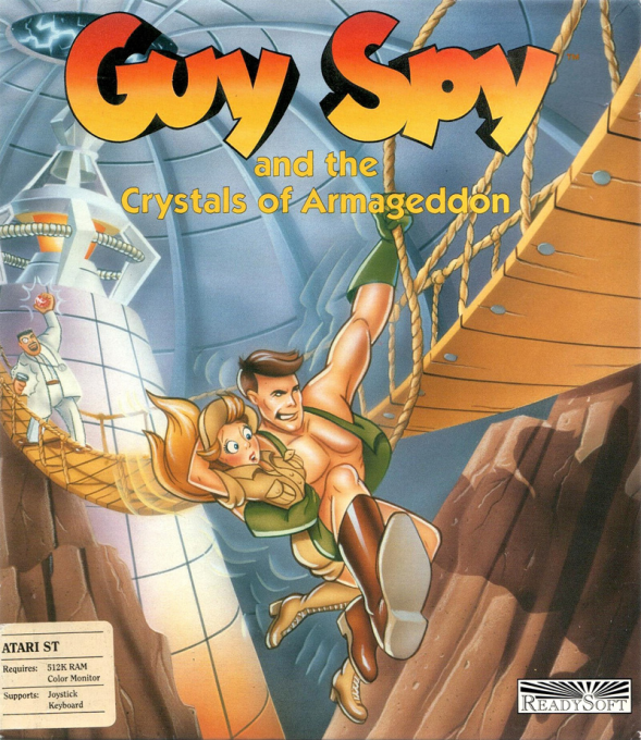 Guy Spy And The Crystals Of Armageddon — box-2D (EU)