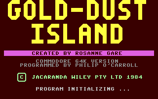 Gold-Dust Island — sstitle (WOR)