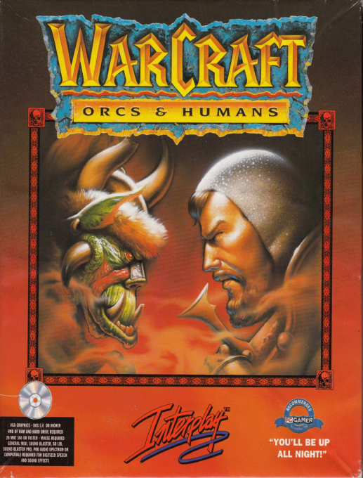 Warcraft - Orcs And Humans — box-2D (DE)