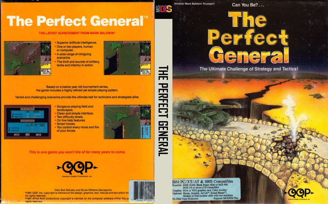 Perfect General, The — box-texture (US)