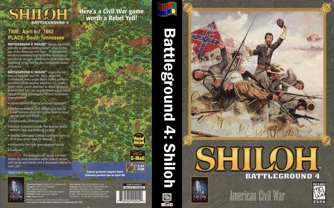 Battleground 4: Shiloh — box-texture (WOR)