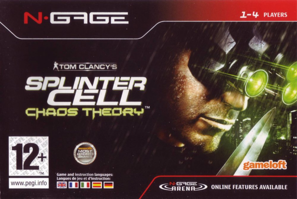 Tom Clancy's Splinter Cell - Chaos Theory box art