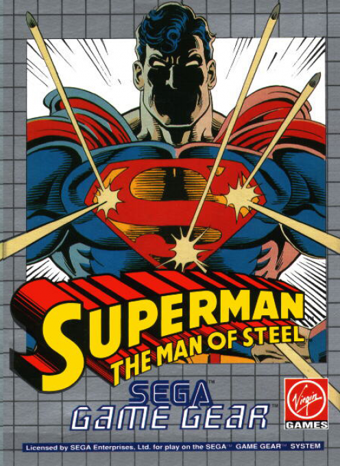 Superman - The Man Of Steel box art