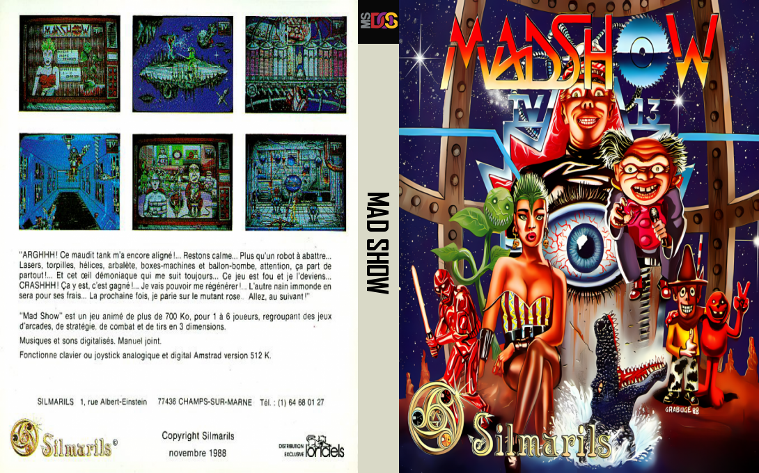 Mad Show — box-texture (EU)