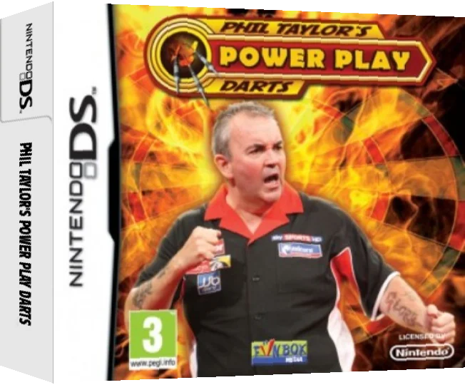Phil Taylor's Power Play Darts — box-3D (EU)