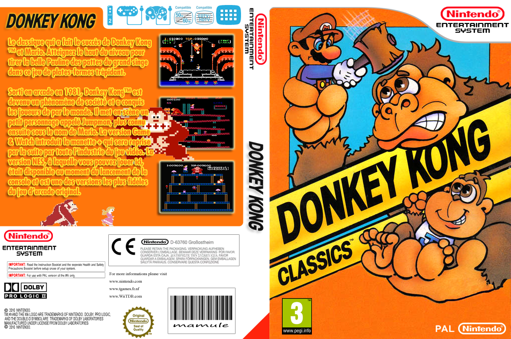 Donkey Kong — box-texture (FR)
