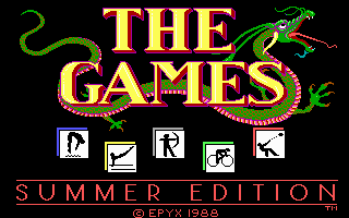 Games - Summer Edition, The — sstitle (US)