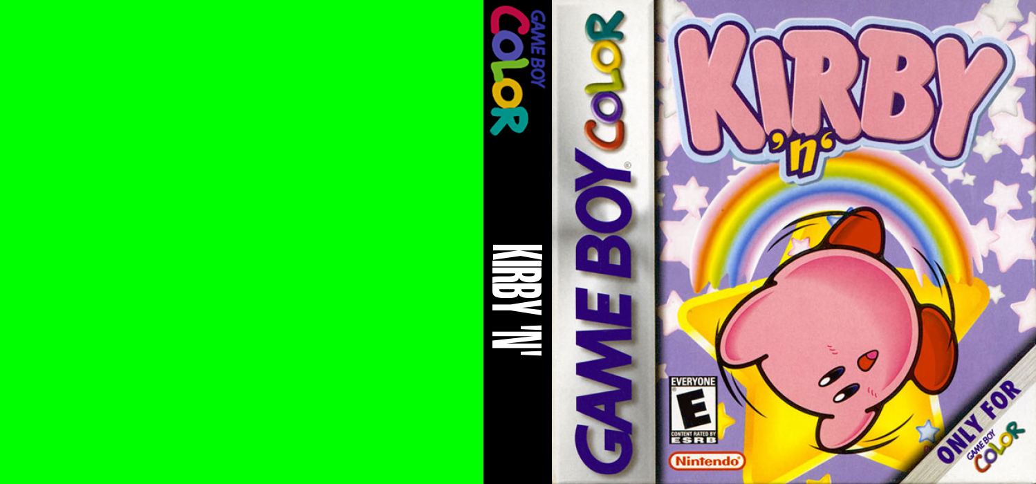 Kirby 'n' — box-texture (US)