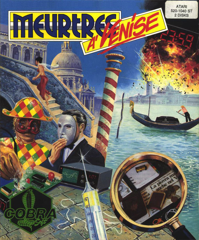 Meurtres À Venise box art