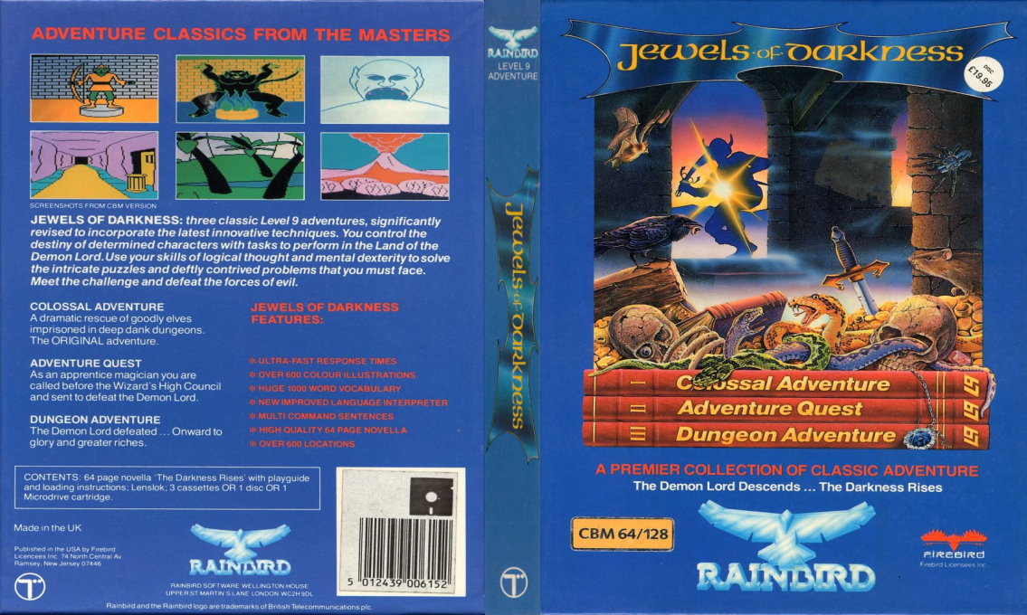 Jewels of Darkness — box-texture (EU)