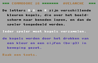 Avelanche — sstitle (NL)