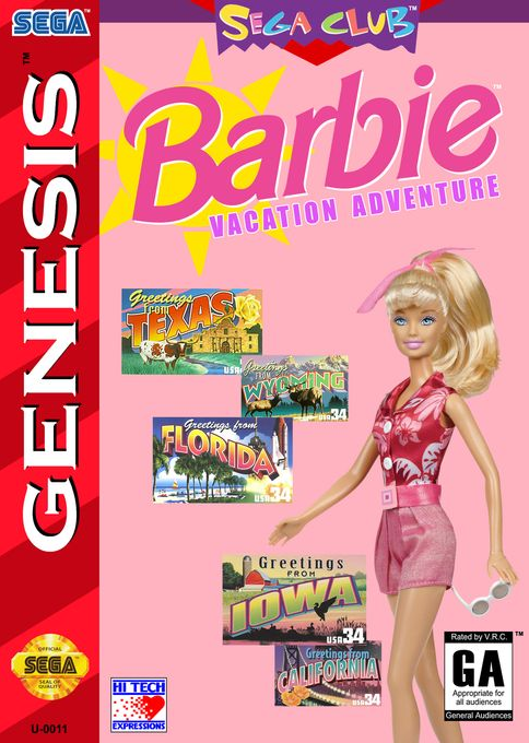 Barbie - Vacation Adventure box art