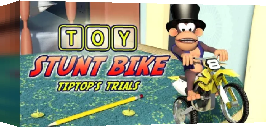 Toy Stunt Bike: Tiptop's Trials — box-3D (WOR)
