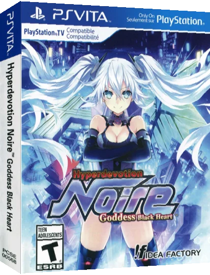 Hyperdevotion Noire - Goddess Black Heart — box-3D (US)