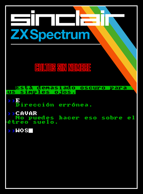 Cultos Sin Nombre box art