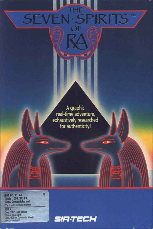 Seven Spirits Of Ra, The box art