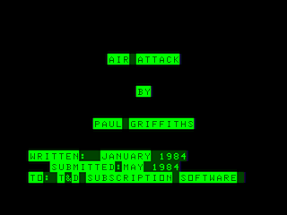 Air Attack — sstitle (WOR)