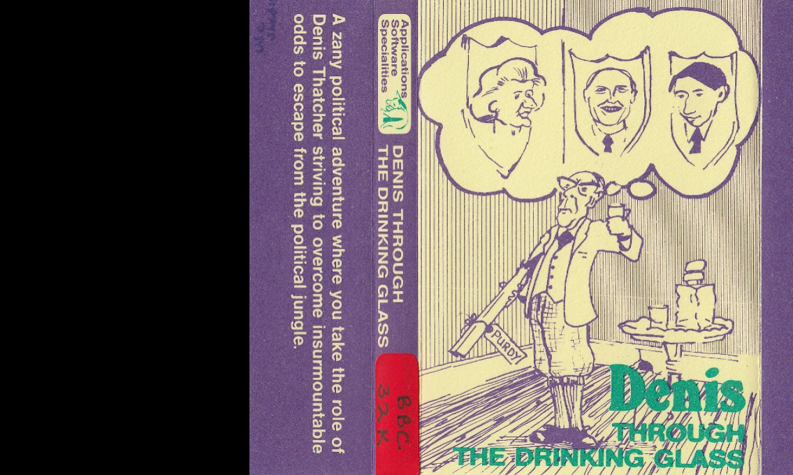 Denis Through The Drinking Glass — box-texture (EU)