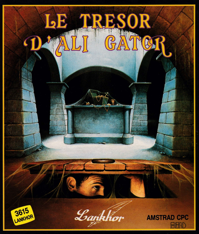Trésor D'ali Gator, Le box art