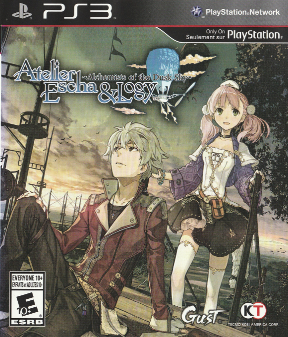 Atelier Escha & Logy - Alchemists of the Dusk Sky box art