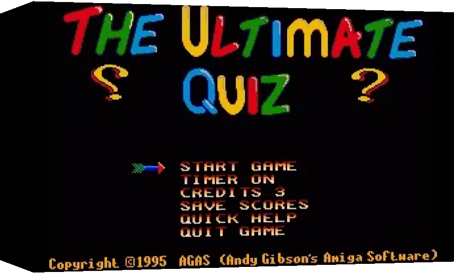 The Ultimate Quiz II — box-3D (WOR)