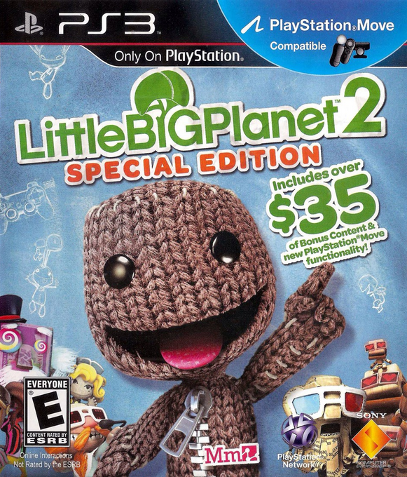 LittleBigPlanet 2 - Extras Edition box art