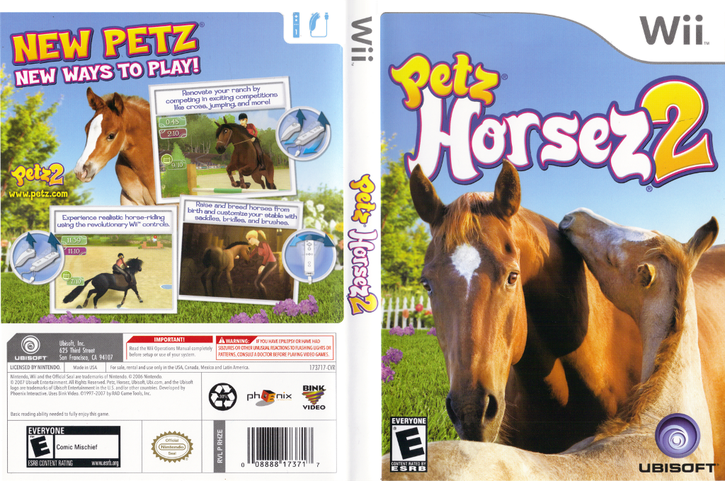 Petz - Horsez 2 — box-texture (US)
