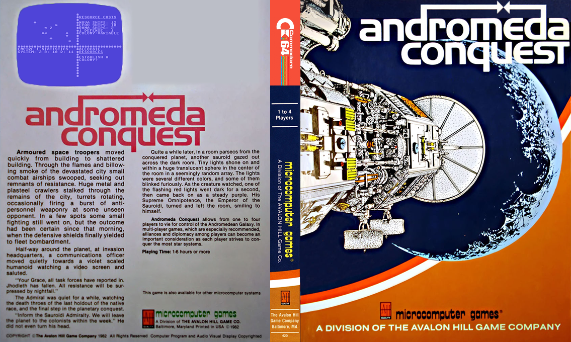 Andromeda Conquest — box-texture (US)
