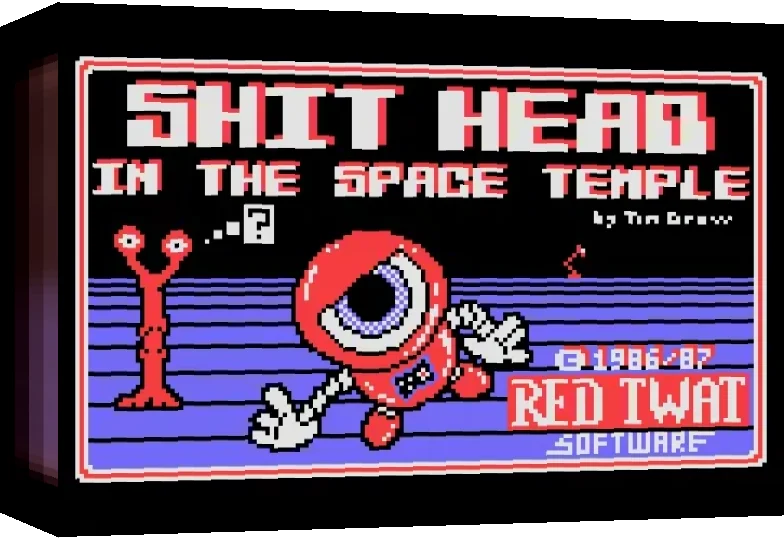 Shit Head In The Space Temple — box-3D (WOR)