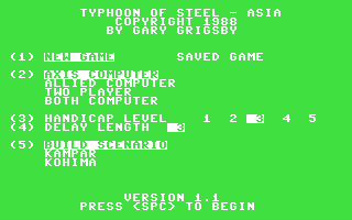 Typhoon Of Steel — sstitle (US)